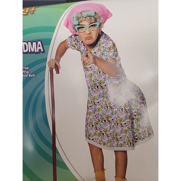Grandma Costume For Child - Picture 1 of 4